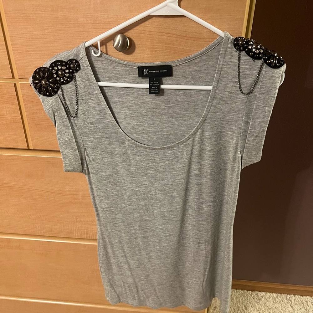 INC embellished shirt